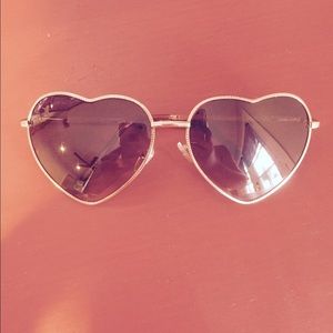 Heart sun glasses