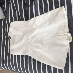 Never worn white forever 21 romper size Medium