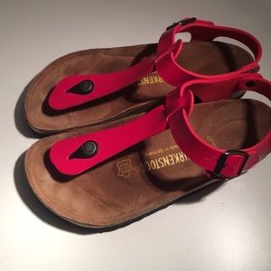 Red Birkenstock
