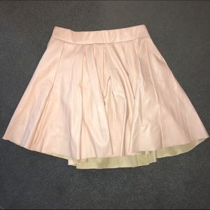Pleather skirt