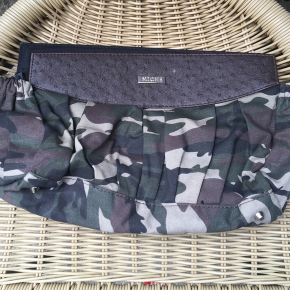 3 miche bag covers and a miche set of handles