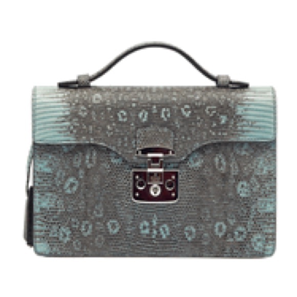 SOLD! Gucci Lady Lock Baby Python Leather Small - Picture 2 of 3