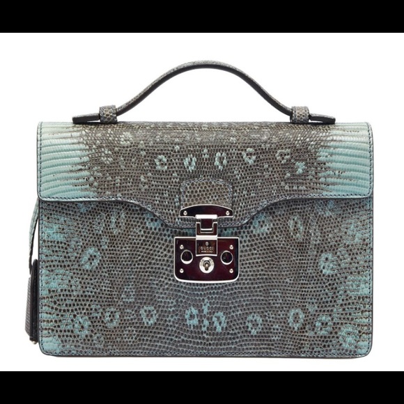 SOLD! Gucci Lady Lock Baby Python Leather Small - Picture 3 of 3