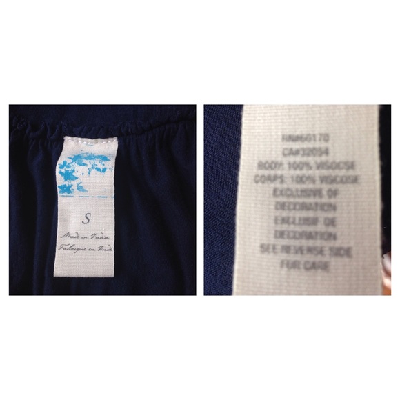 FLASH SALE Anthro C Keer Banded Bottom Top sz S - Picture 2 of 4