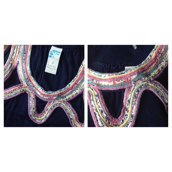 FLASH SALE Anthro C Keer Banded Bottom Top sz S - Picture 4 of 4