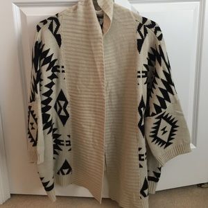 Warm Aztec sweater in size Small