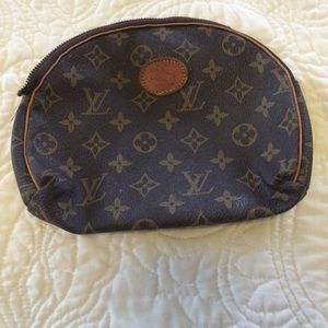 Authentic Louis Vuitton makeup bag vintage