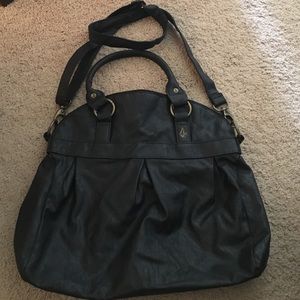 Black Volcom tote/shoulder bag