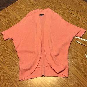 AB Studio Slub 3/4 sleeve Knit Cardigan