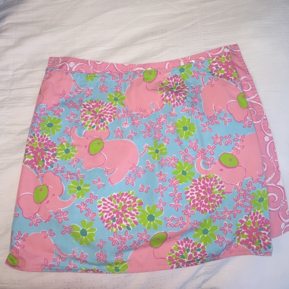 Lilly Pulitzer wrap skirt