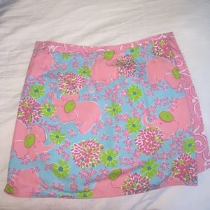 Lilly Pulitzer wrap skirt
