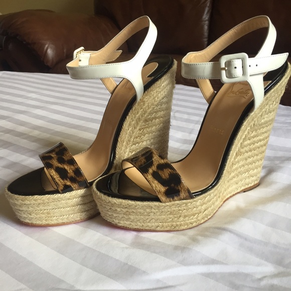 Christian Louboutin Spachica Wedge 140mm - Picture 3 of 4