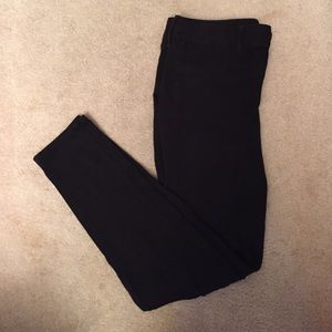 Black Super Stretch Jeggings from American Eagle