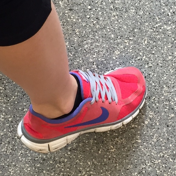 Nike Pink running shoes