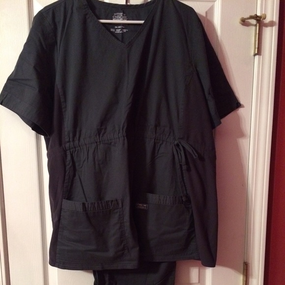 Cherokee maternity ceil gray scrubs
