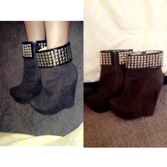 Dollhouse Wedge heels in size 6. Worn once.