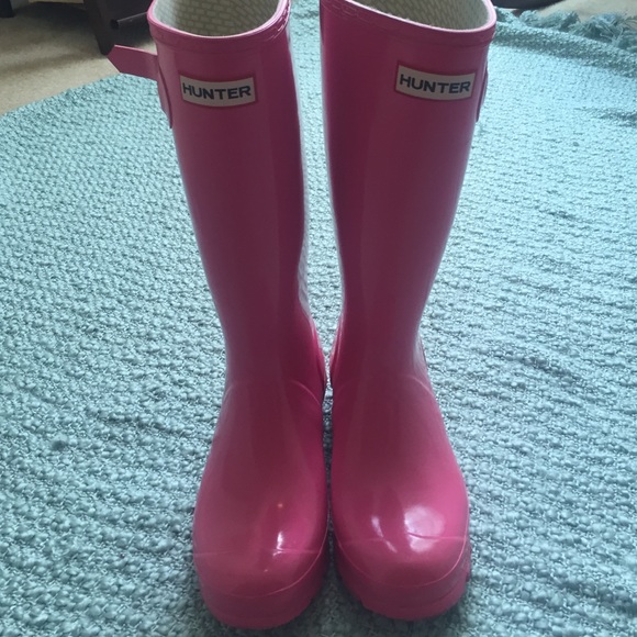 Pink Hunter Rain boots
