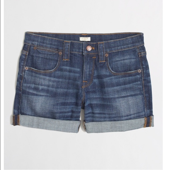 J. Crew cuffed denim short