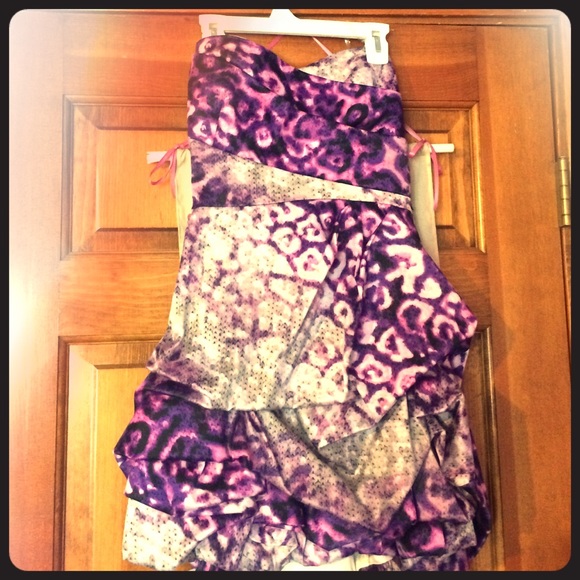 Multicolored cocktail dress