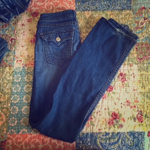 ☀️flash sale☀️Dark wash True Religion Jeans