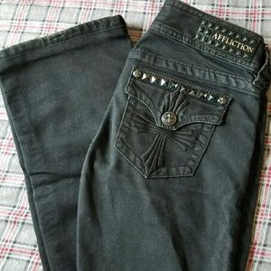 Size 25 Affliction Jeans