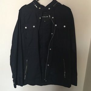 Hurley rain coat