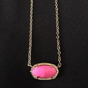 Kendra Scott Pink/Gold Necklace