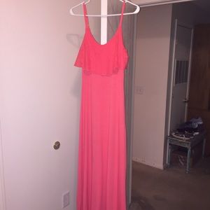 Orange Maxi Dress