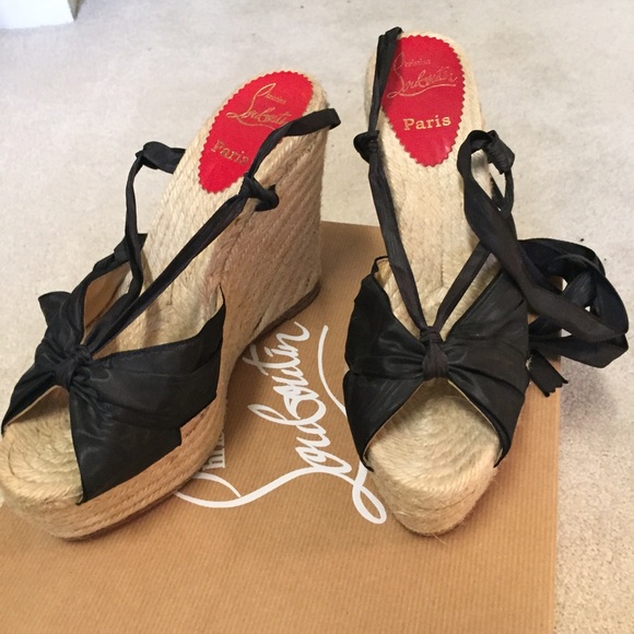 Christian Louboutin espadrilles shoes
