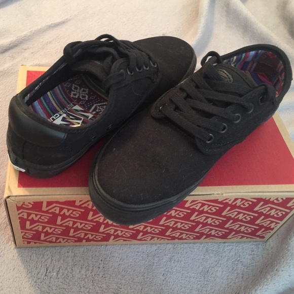 New, never worn Vans.
