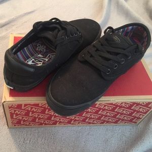 New, never worn Vans.