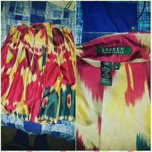 Ralph Lauren Silk Skirt