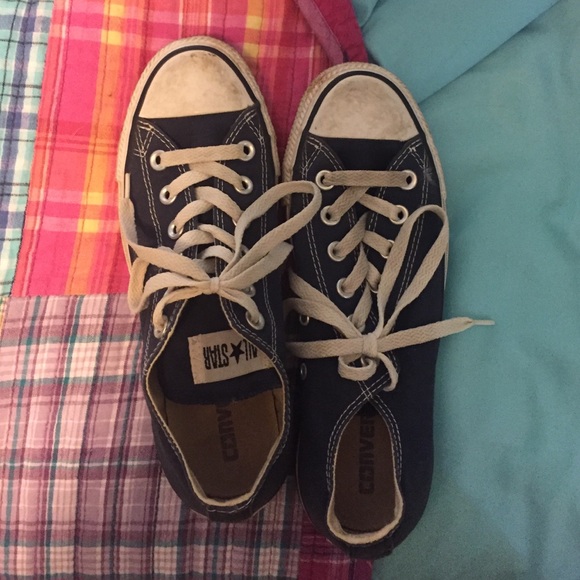 Navy Converse