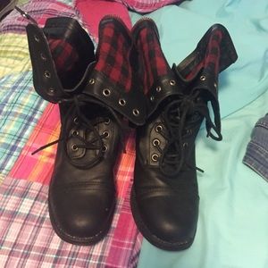 Black Combat Boots