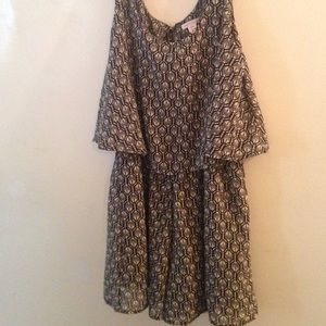 Black and white romper