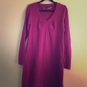 Athletea organic cotton/spandex LS dress