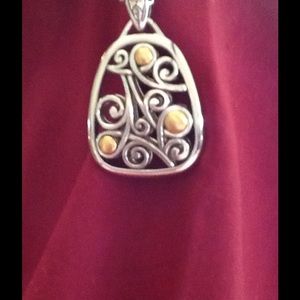 Reversable BRIGHTON gold and silver necklace