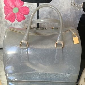 Bags - Grey Jelly Bag NWT Bags - Grey Jelly Bag NWT