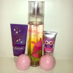 Sweet Pea Body Mist, Hand Cream & Bath Bomb Bundle