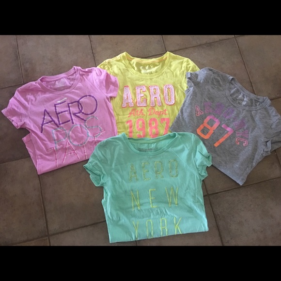 Aeropostale tee shirts