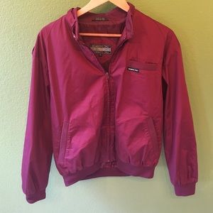 Members Only Maroon Jacket