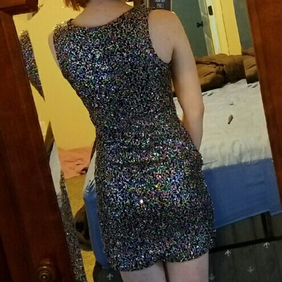 Sequin mini dress - Picture 2 of 2