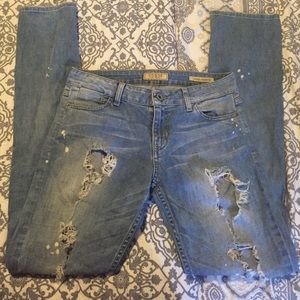 Distressed Guess Jeans "Nicole - Cigarette"