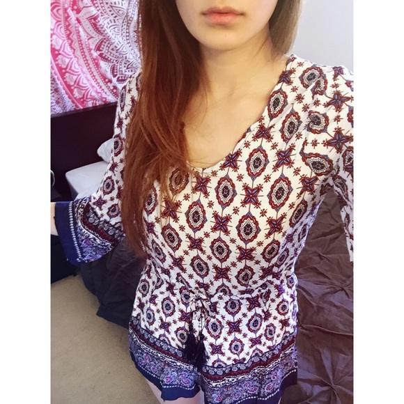 Boho Romper - Additional Photos - Picture 2 of 3