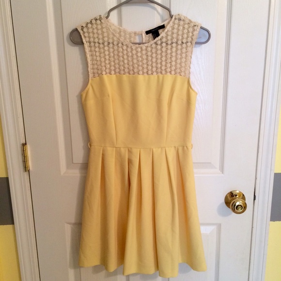 PRICE DROP Canary yellow dress