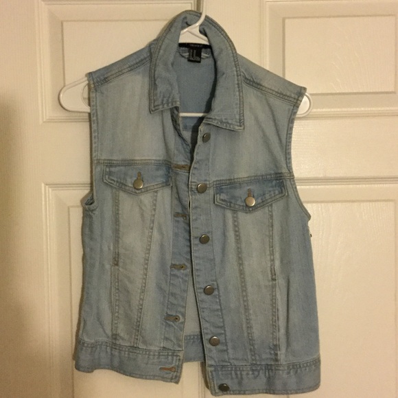 denim vest