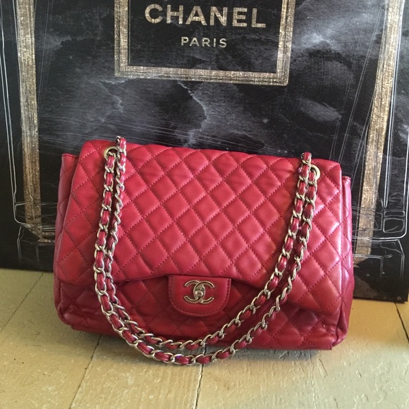 Maxi flap bag