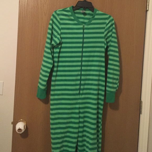 One piece adult pjs