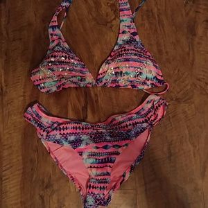 vs pink bikini nwot