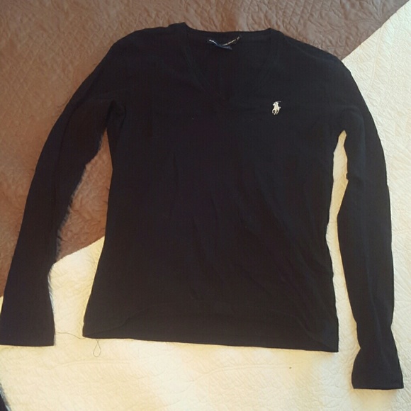 Ralph Lauren Black Long Sleeve Tshirt